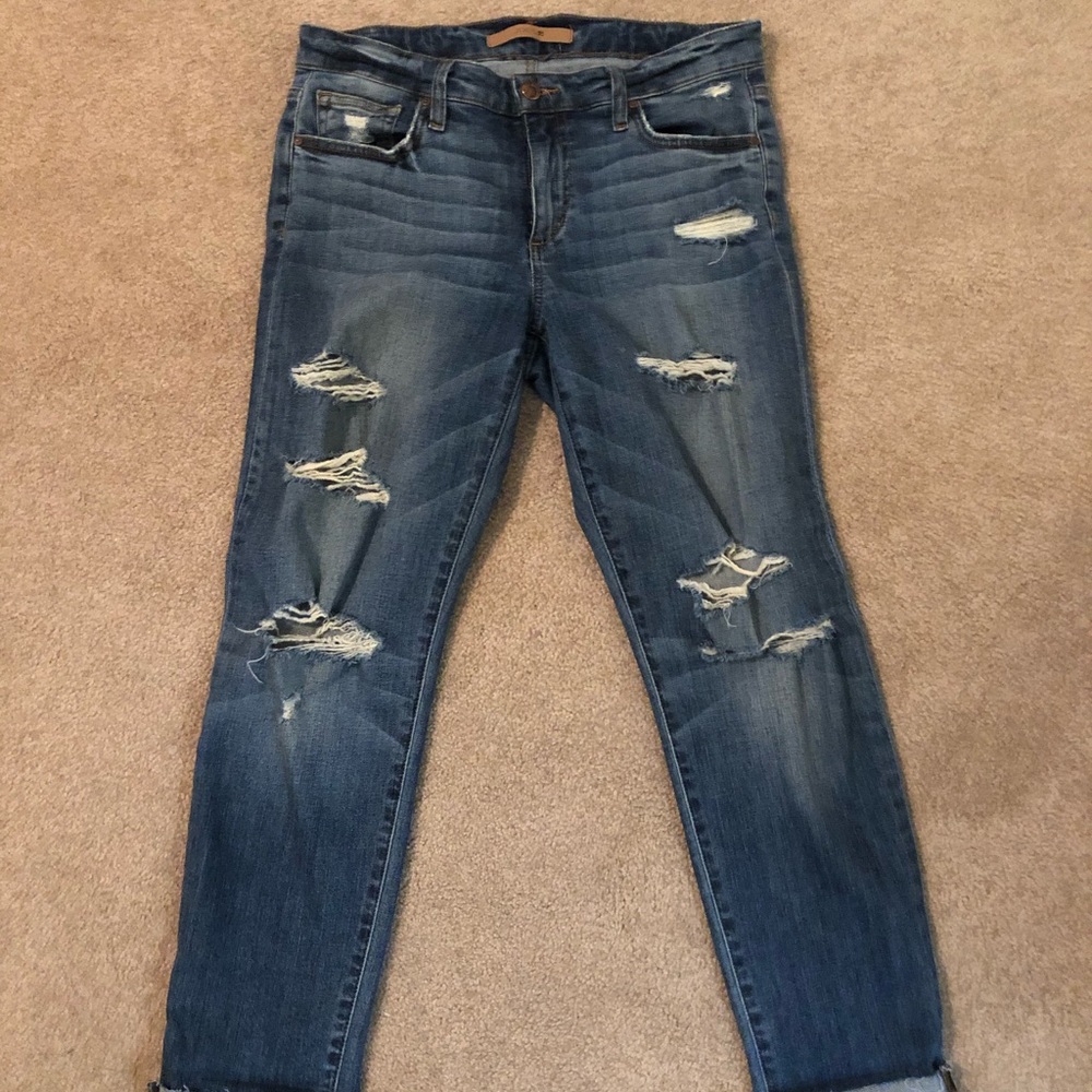 Joe’s Boyfriend Slim Crop jeans in size 27